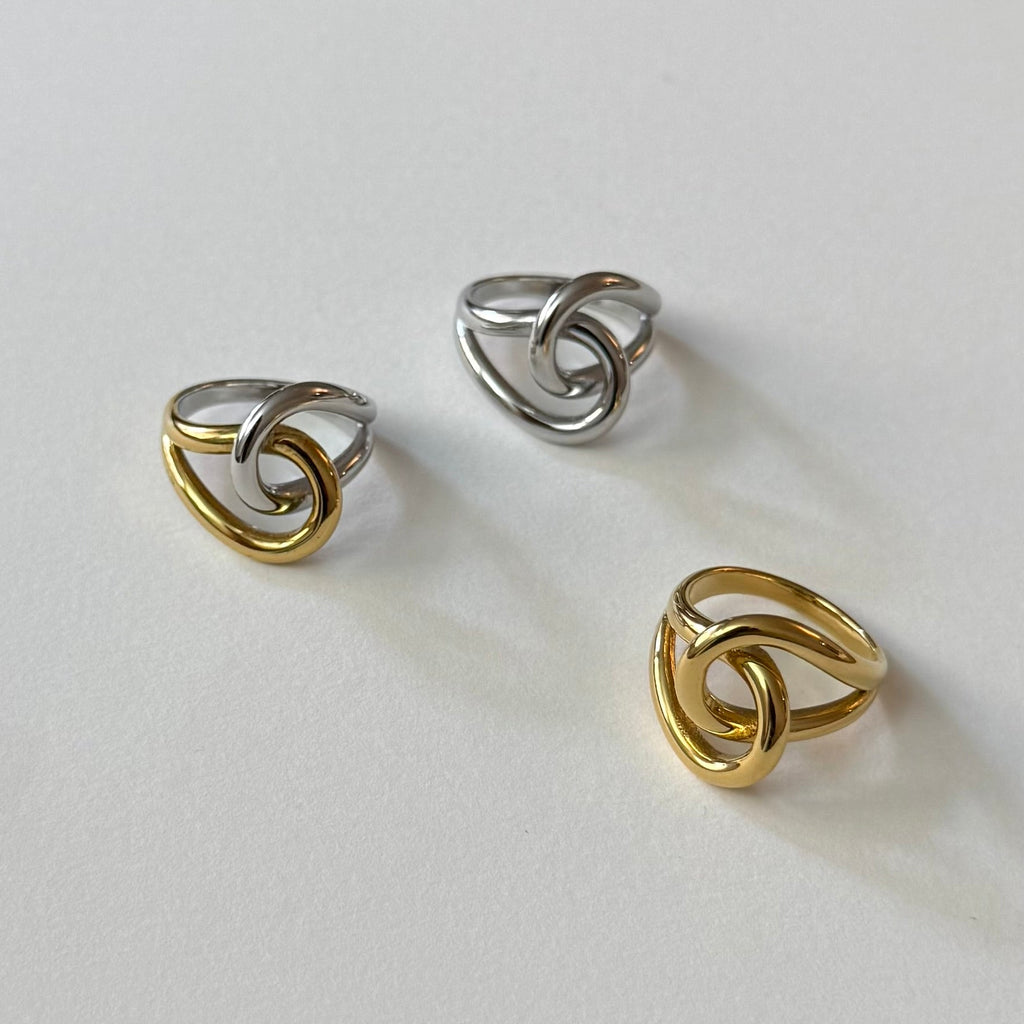 Bague Nola - Doré, Argent Ou Bicolore