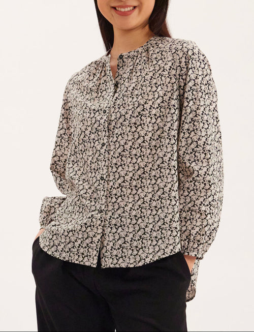 Top Josephine - Black Beige