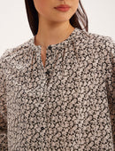 Josephine Top - Black Beige