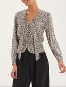 Top Emeline - Negro Beige