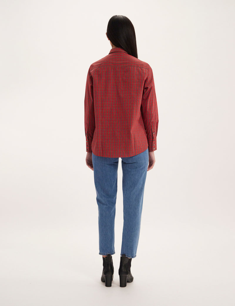Maureen Shirt - Red Multico