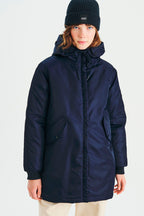 Parka con cappuccio Odelow - Blu navy - Donna