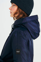 Parka con cappuccio Odelow - Blu navy - Donna