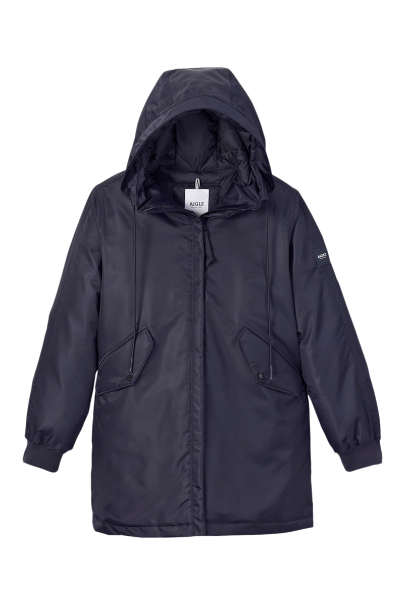 Parka con cappuccio Odelow - Blu navy - Donna