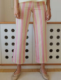 Roby Pink & Yellow Jeans