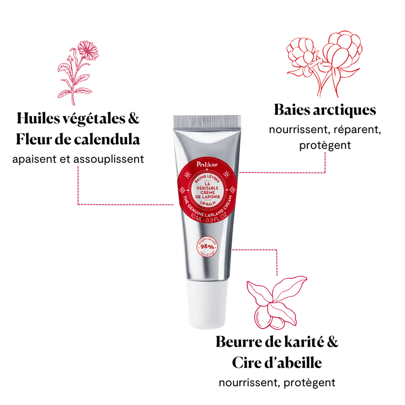 Polaar - Baume Lèvres - La Véritable Crème De Laponie - 10Ml