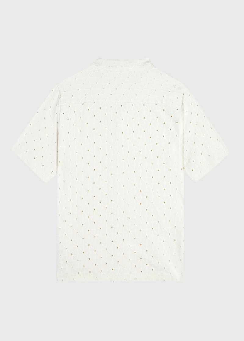 Chemise Crochet Sunrise - White Sand