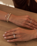 Bracelet Tennis Éclat - Blanc