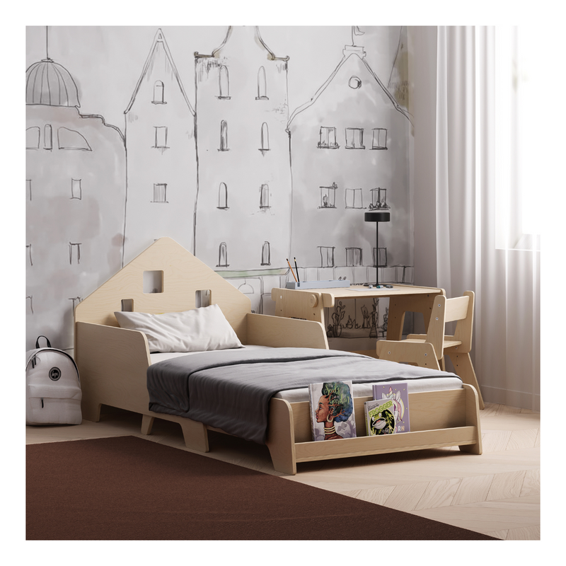 Lit Cabane Extensible Avec Éclairage Led