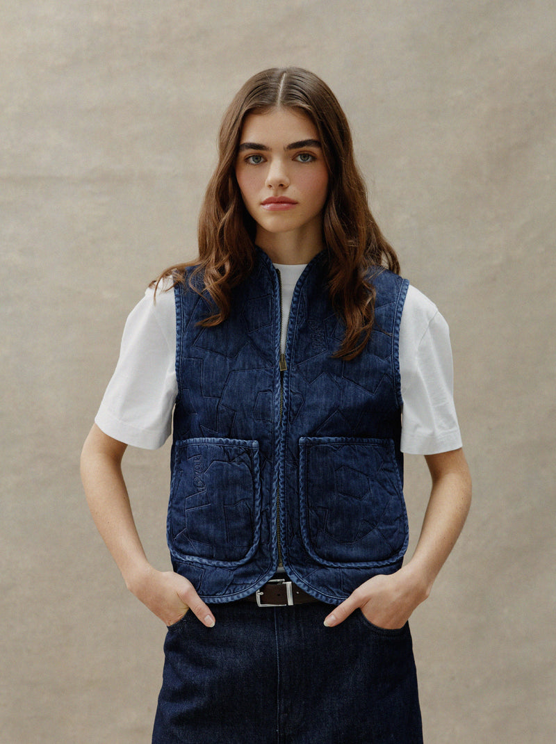 veste sans manches matelassée