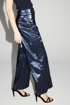 Pantalon Cargo Nolan Mercurio Blue Fabriqué En Italie