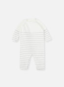 Combinaison Marinière - Écru À Rayure Gris Clair