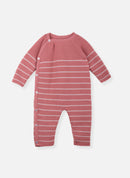 Combinaison Marinière Les Basiques - Pétunia À Rayure Écru