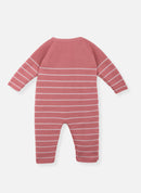 Combinaison Marinière Les Basiques - Pétunia À Rayure Écru