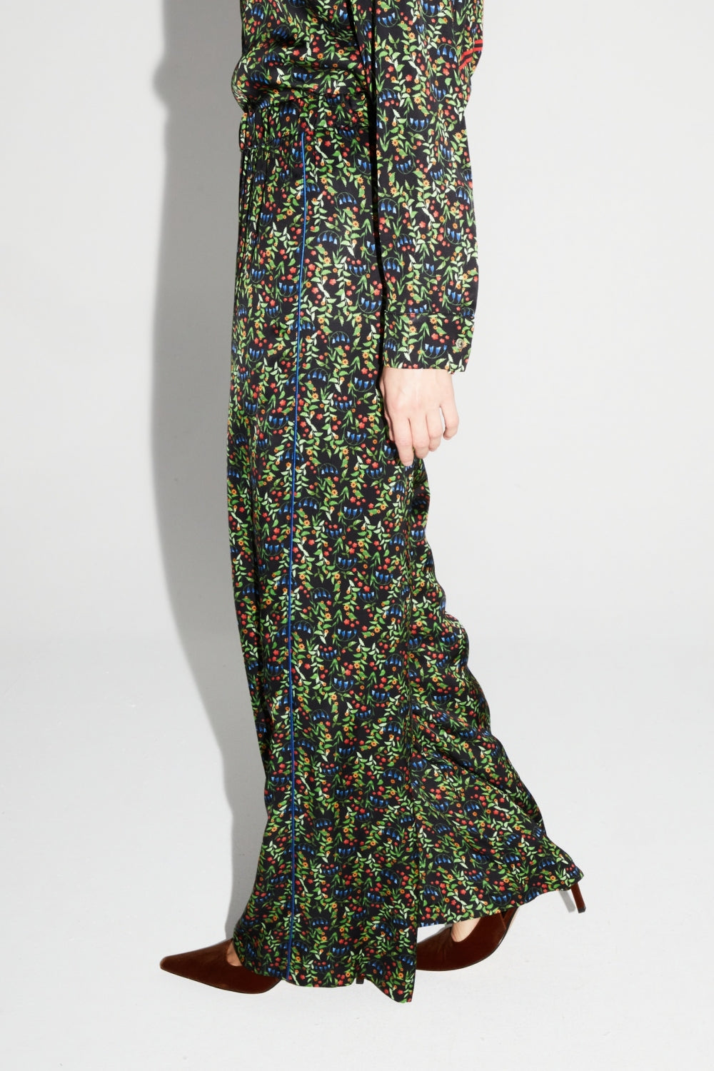 Pantalon Eva Radical Bloom Fabriqué En Italie