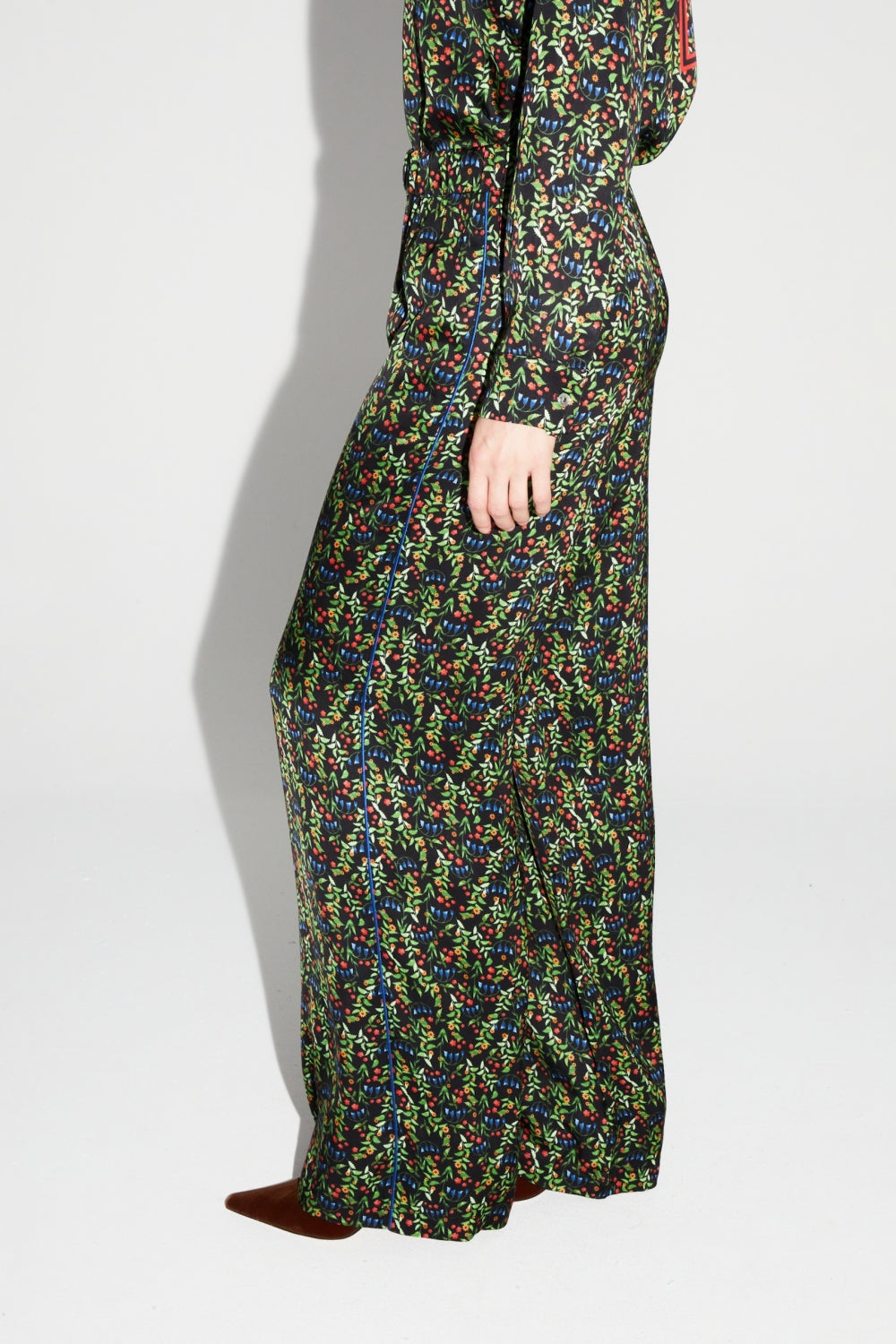 Pantalon Eva Radical Bloom Fabriqué En Italie