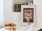 Paint By Number Box - Small Brush - Parisian Bakeries By Ananya Bhandari