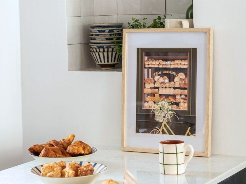 Paint By Number Box - Small Brush - Parisian Bakeries By Ananya Bhandari