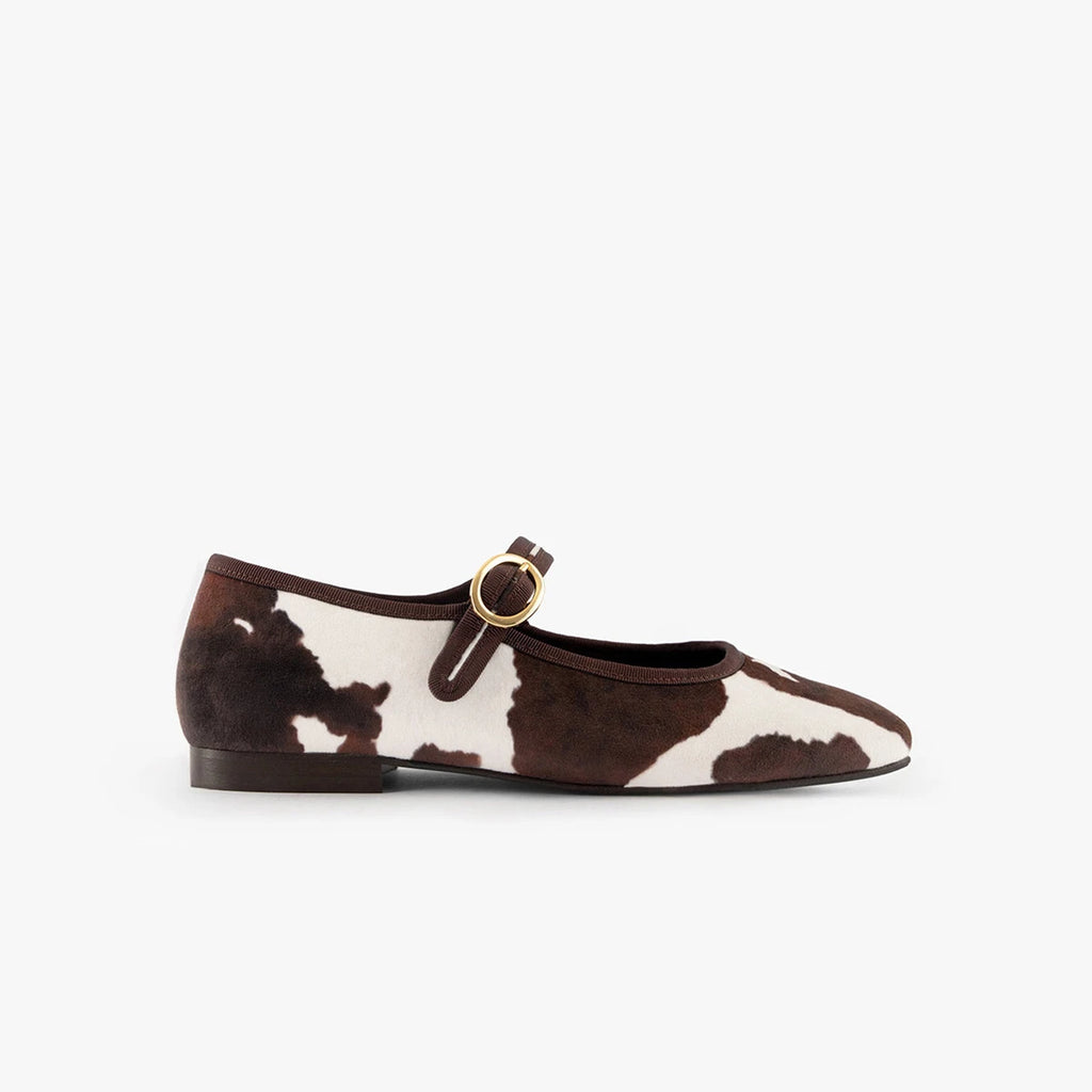 Ballerine Leonie - Pelle scamosciata - Mucca