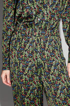 Pantalon Eva Radical Bloom Fabriqué En Italie