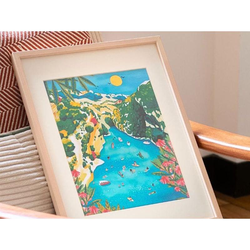 Paint By Number Box - Small Brush - The Gorges Du Verdon By Nolwenn Studio