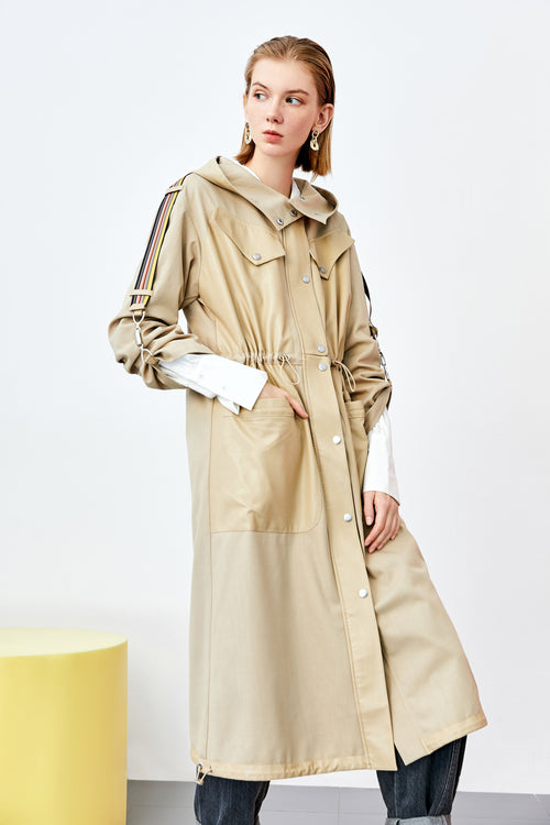 Lily - Manteau - Jaune Moutarde