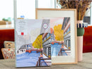 Coffret Peinture Au Numéro - Petit Pinceau - La Petite France Par Camille Clerc