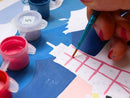 Coffret Peinture Au Numéro - Petit Pinceau - Multi Sports Par Anna Fedoseeva
