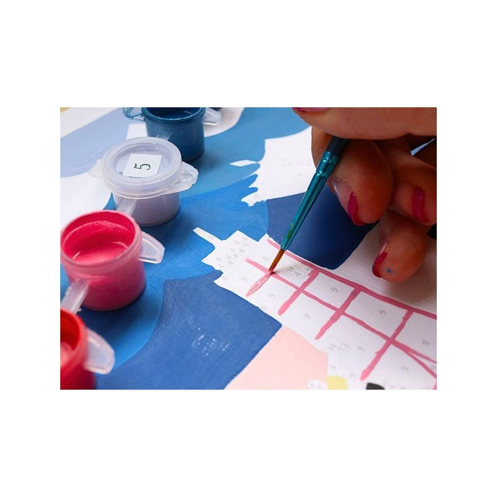 Paint By Number Box - Small Brush - Multi Sports By Anna Fedoseeva