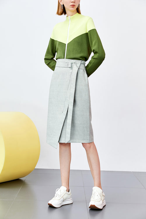 Lily - Jupe - Gris Vert