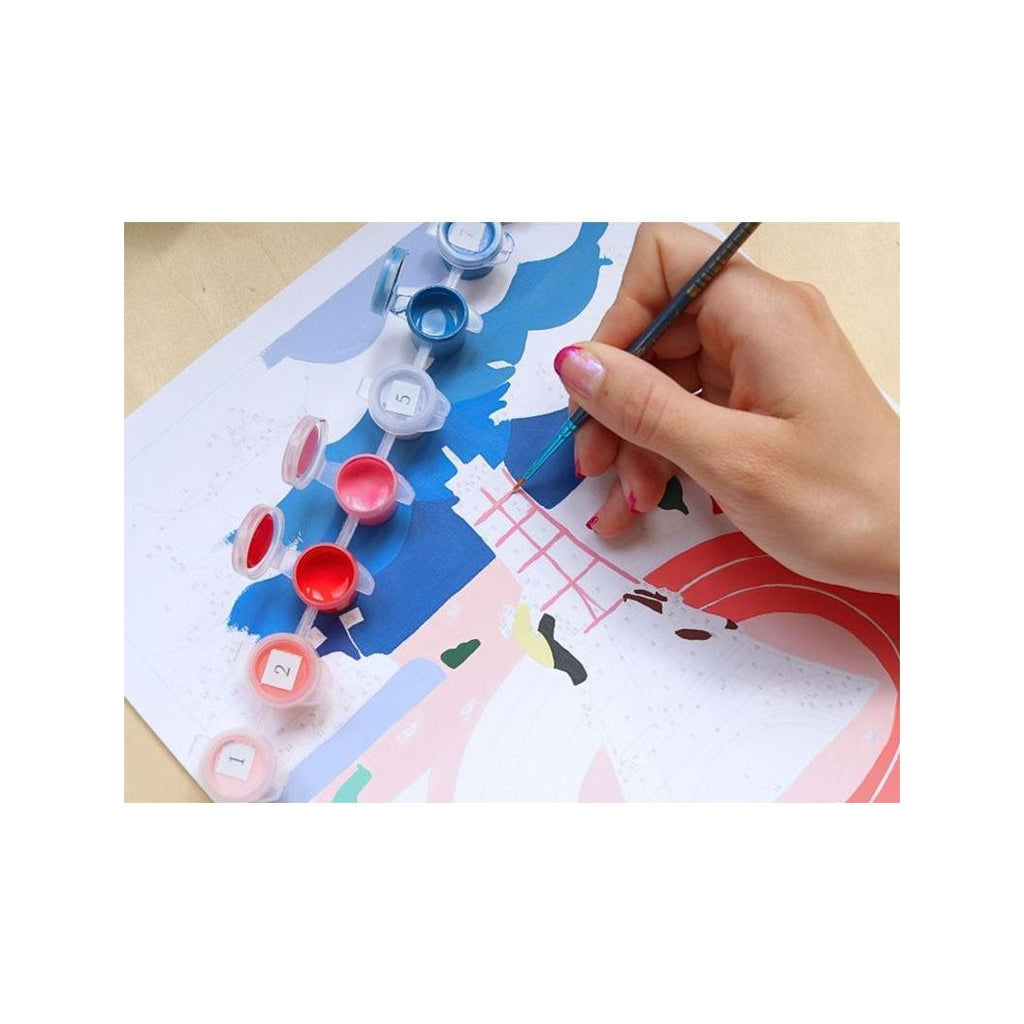 Paint By Number Box - Small Brush - Multi Sports By Anna Fedoseeva