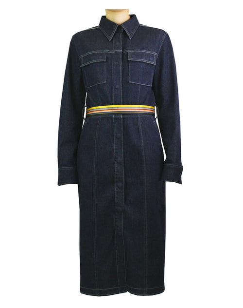 Lily - Robe - Bleu Foncé