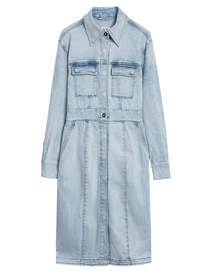 Lily - Robe - Bleu Clair