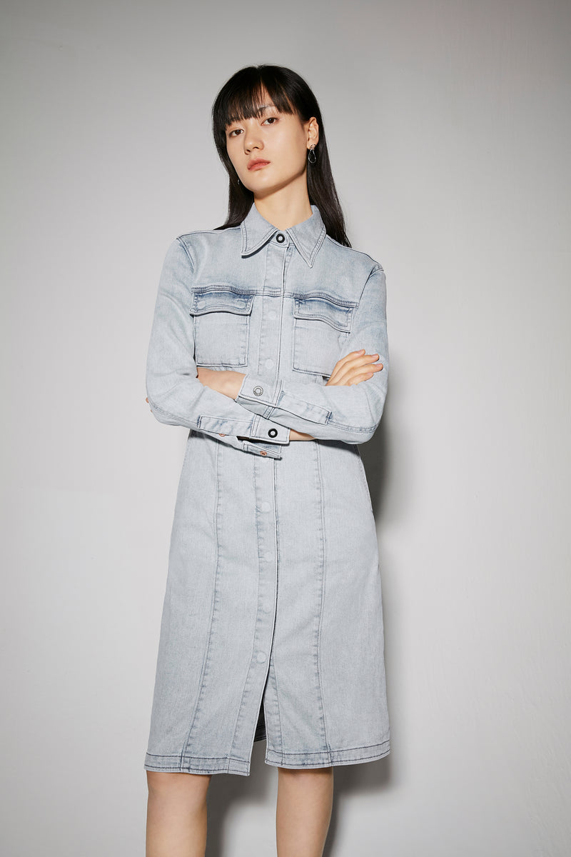 Lily - Robe - Bleu Clair