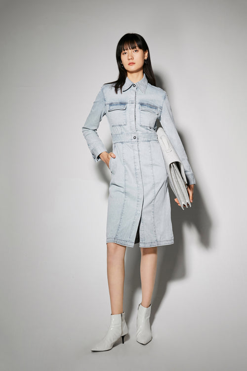 Lily - Robe - Bleu Clair