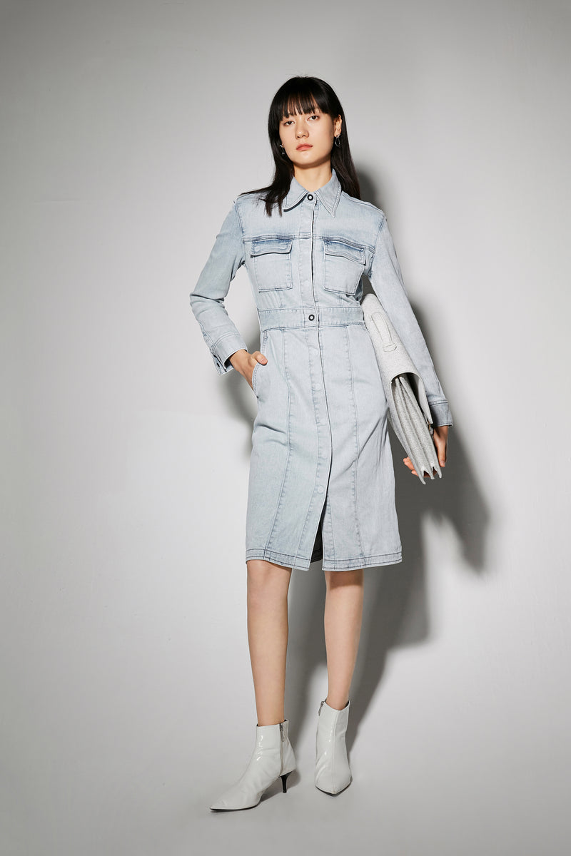 Lily - Robe - Bleu Clair