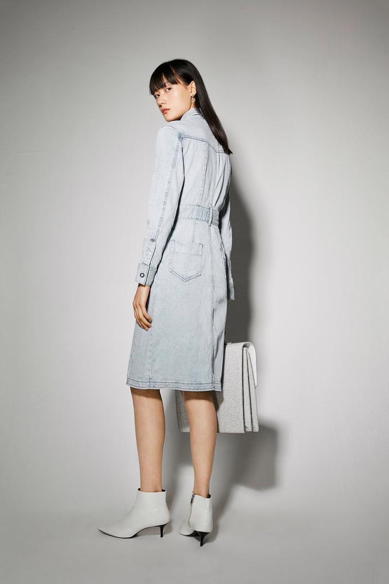 Lily - Robe - Bleu Clair