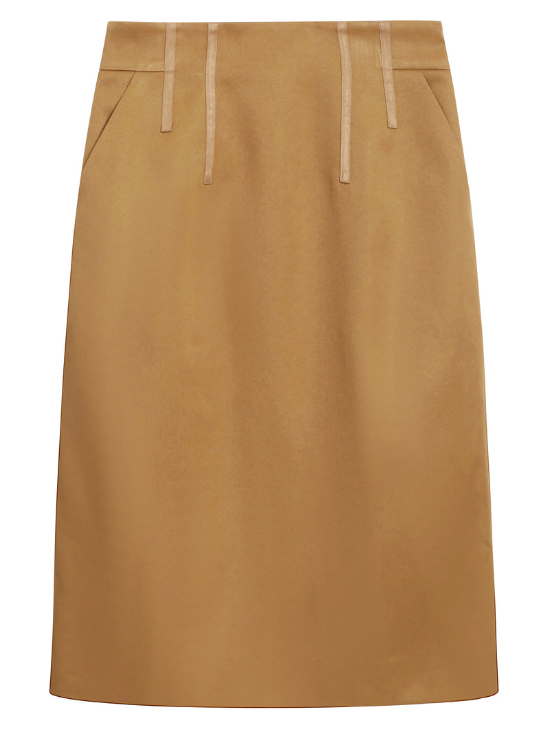 Lily - Jupe - Marron Châtaigne