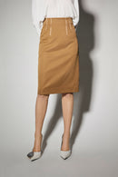 Lily - Jupe - Marron Châtaigne