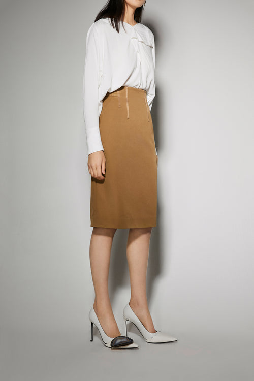 Lily - Jupe - Marron Châtaigne