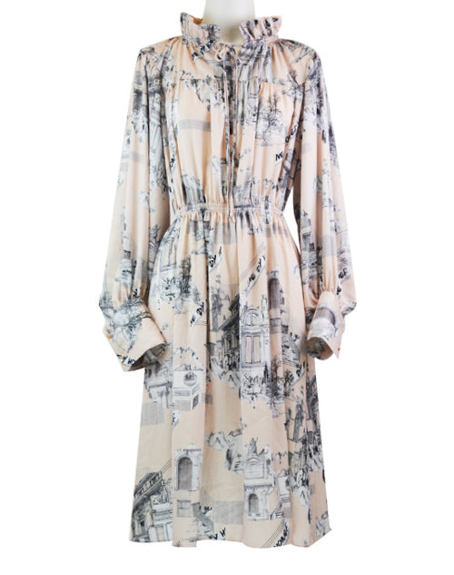 Lily - Robe - Kaki Clair