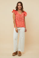 Top - Coral