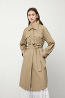 Lily - Manteau - Kaki Clair