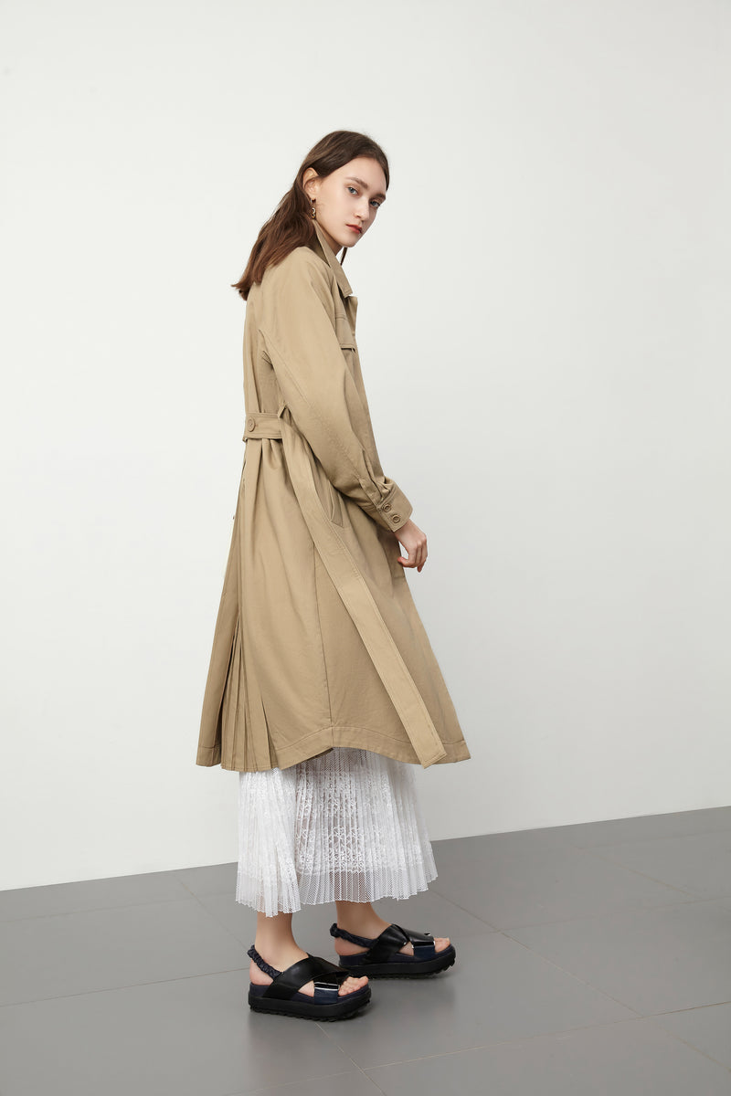 Lily - Manteau - Kaki Clair