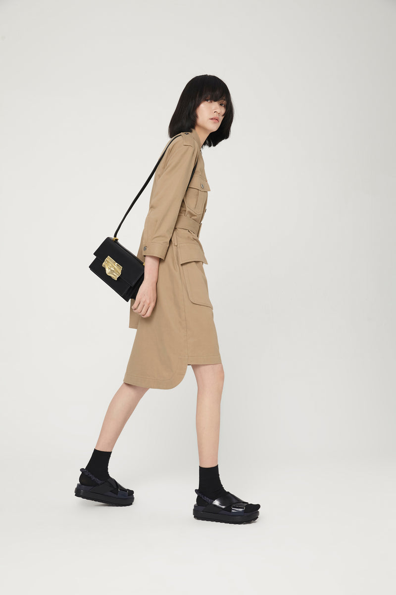 Lily - Robe - Brun Bois