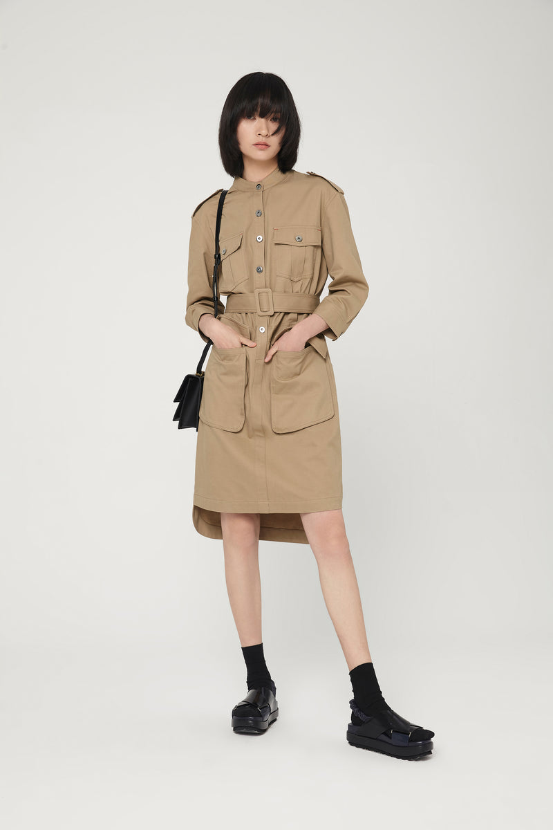 Lily - Robe - Brun Bois