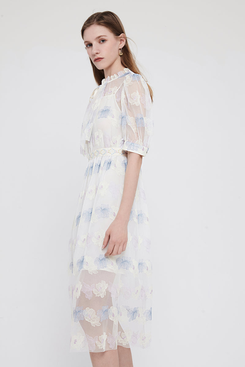 Lily - Robe - Violet Pâle