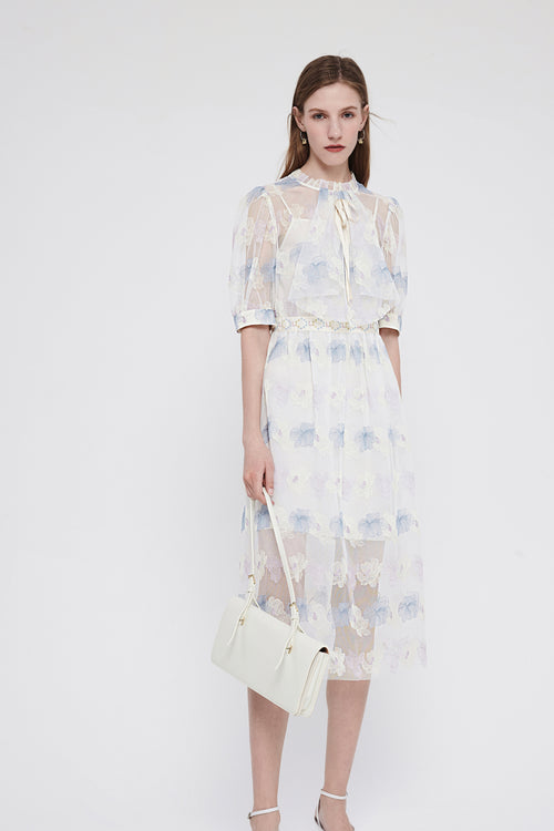 Lily - Robe - Violet Pâle