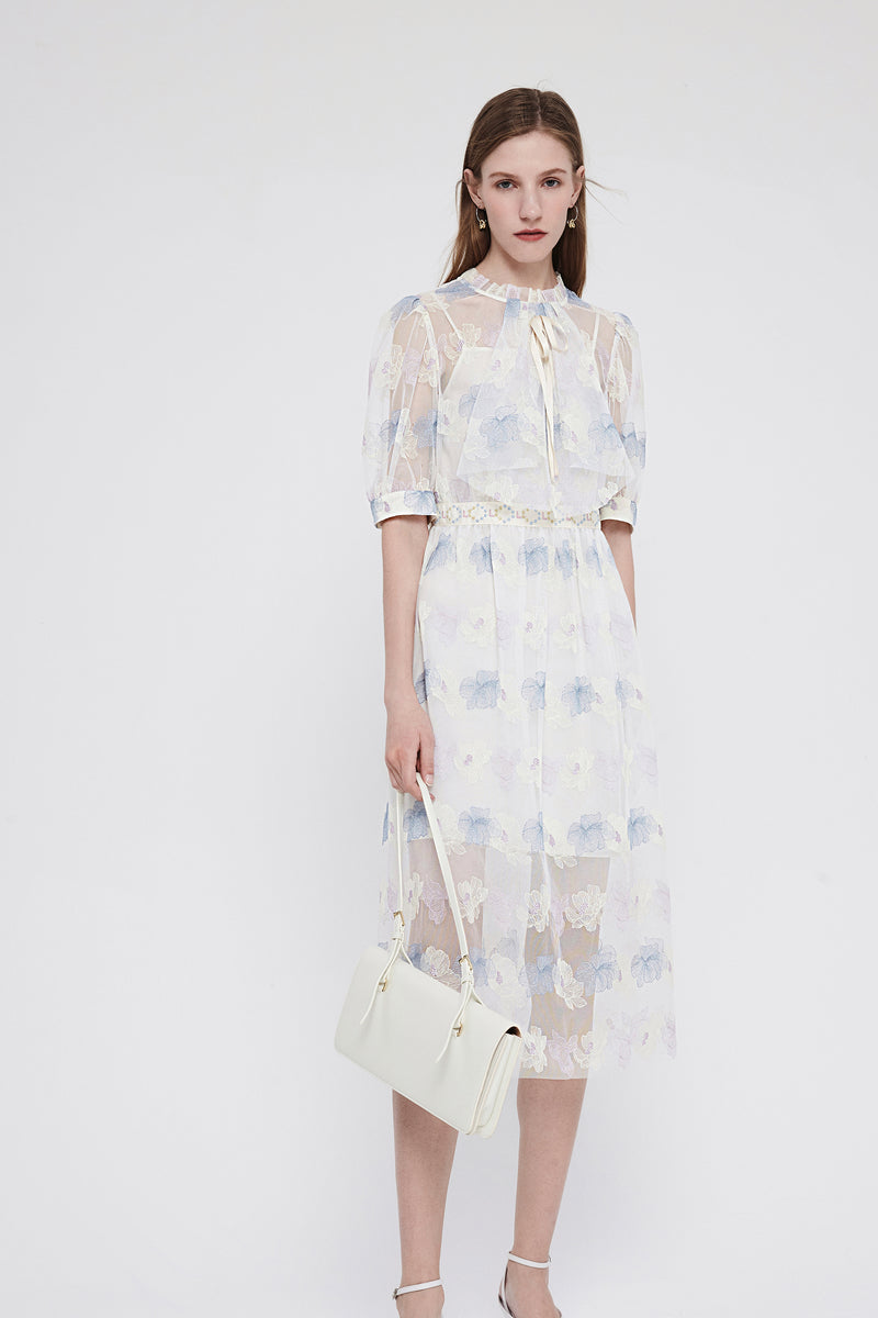 Lily - Robe - Violet Pâle