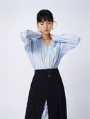 Lily - Chemise - Bleue